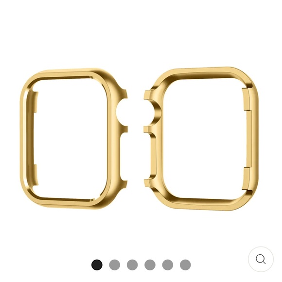 GOLD Apple Watch Strap & Watch Face Cover - Picture 2 of 6